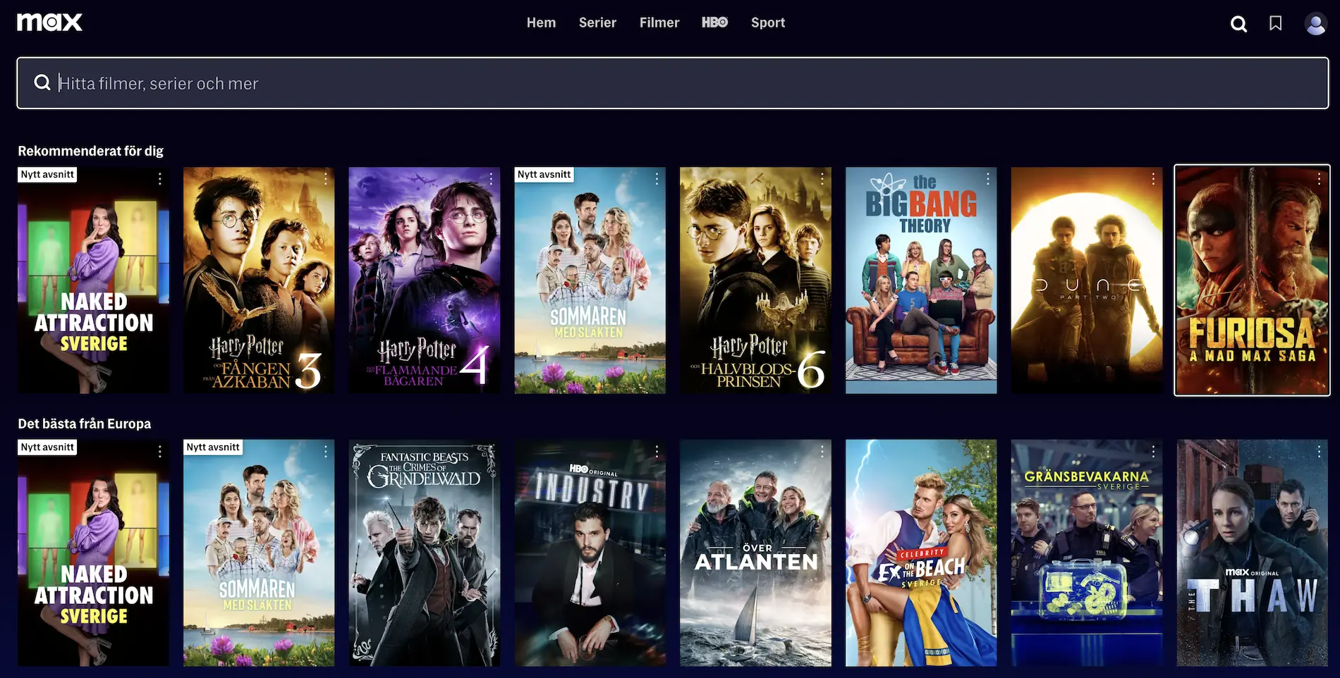 Max - Allt om streamingtjänsten → Streamat.se